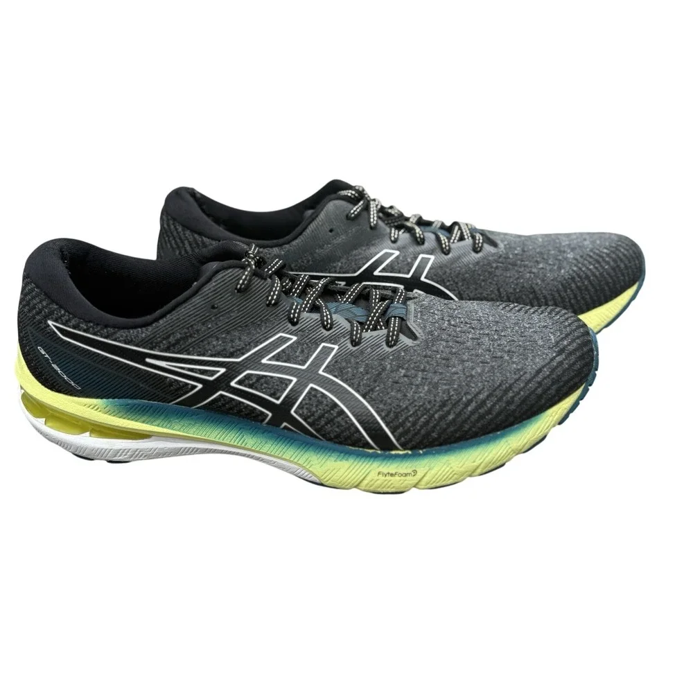 ASICS GT-2000 10 Metropolis‎ Graphite Shoes Sneakers Gray 12.5 Men *Heel Wear*